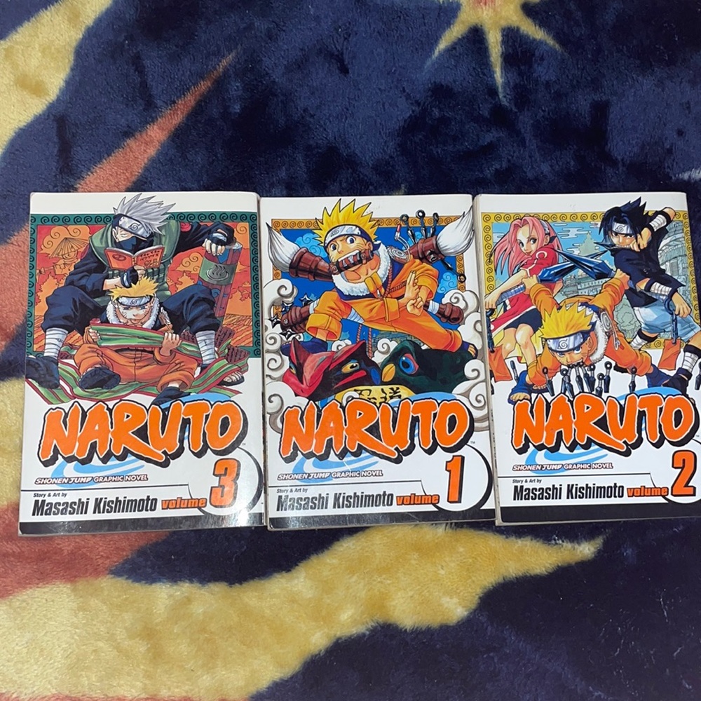 Naruto shonen jump graphic novel
